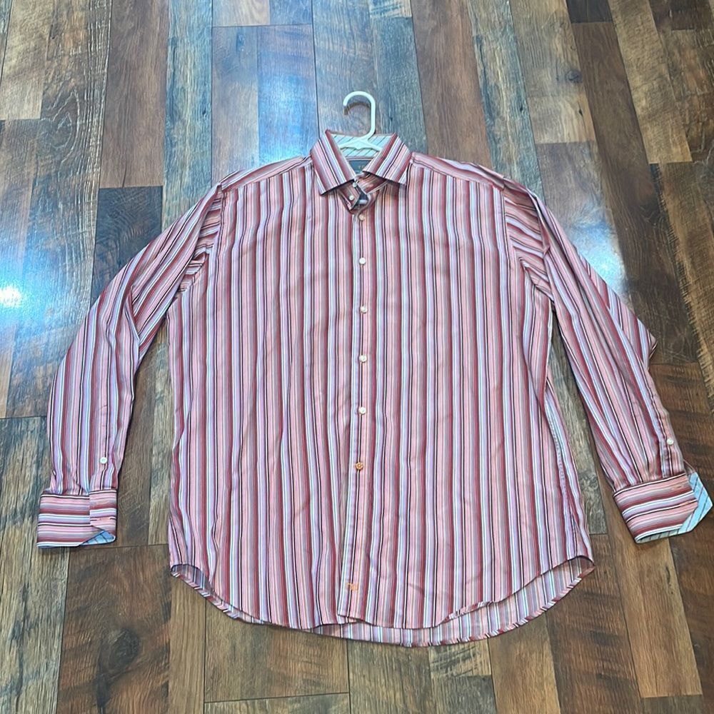Thomas Dean dress shirt XL (5225B)